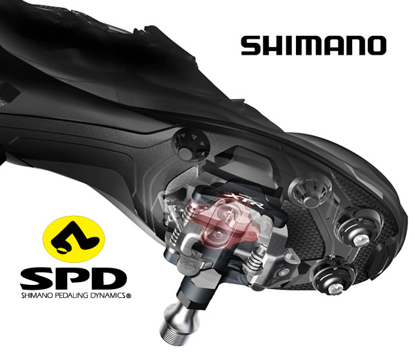 SPD Shimano chaussures et pédales automatiques pour vélos
